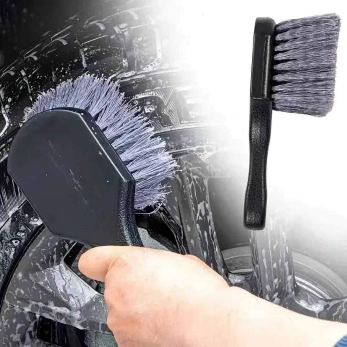 Car Cleaning Brush - Sikat Pembersih Roda Mobil Sikat Detail