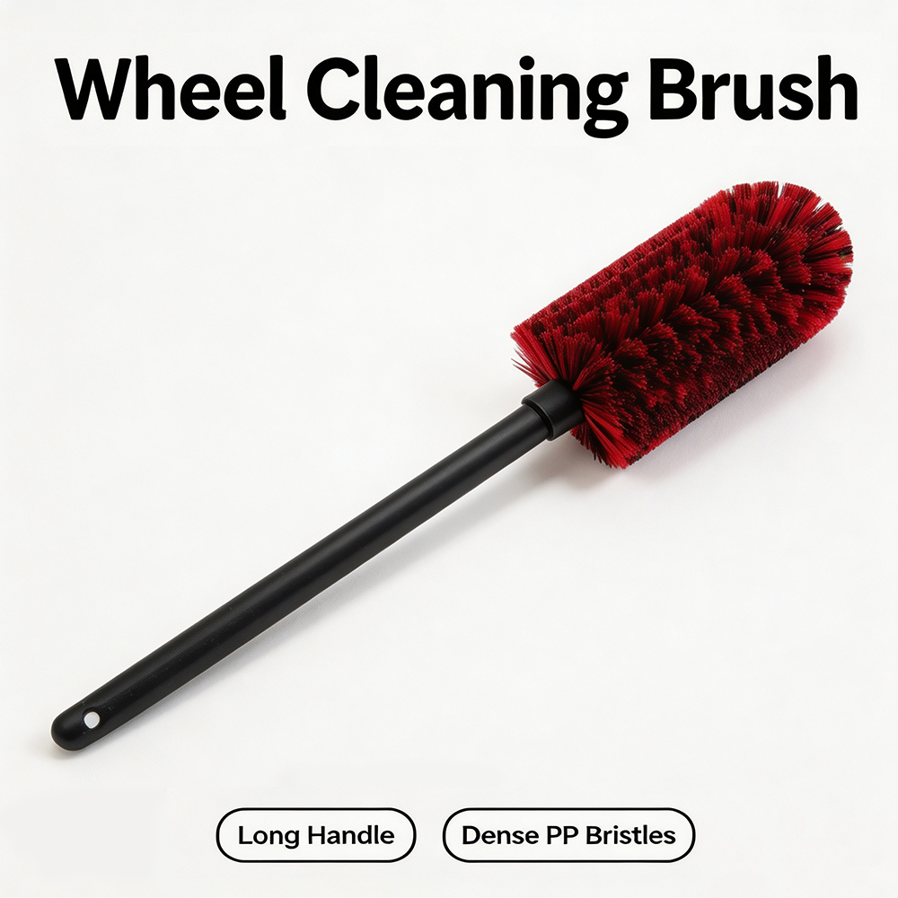 Wheel Cleaner Alloy - Sikat Pembersih Velg Mobil Gagang Panjang