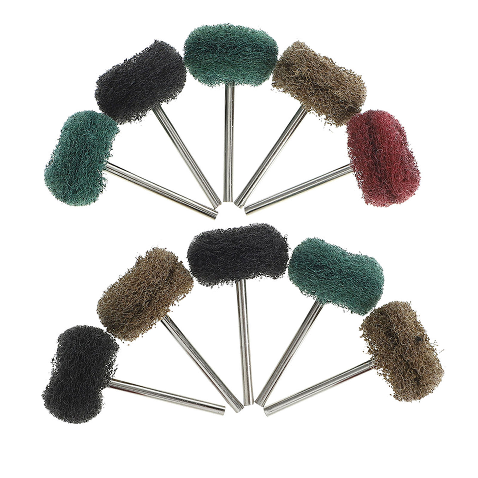 Polish Pad Set Buffer - 24 Buah Roda Poles Serat Nilon