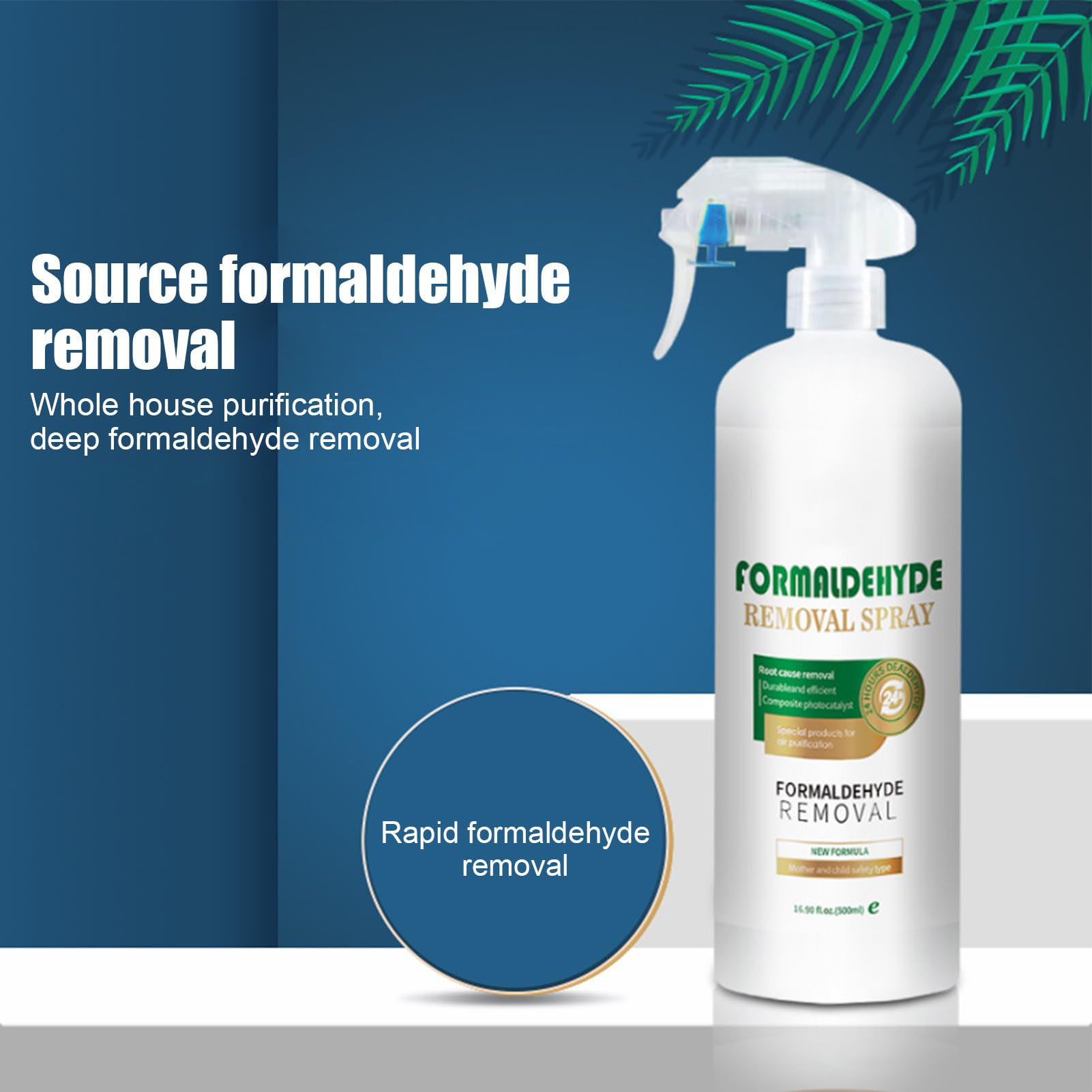 Odor Eliminator Car - Semprotan Formaldehida 500Ml Efektif Pembersih Udara