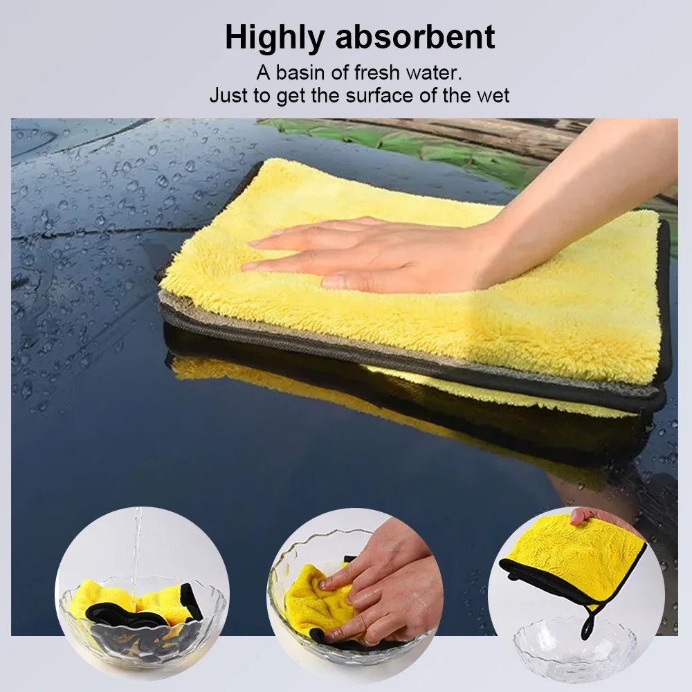 Handuk cuci mobil, 3/5/10 buah - Microfiber Towel Detailing ulasan dan harga