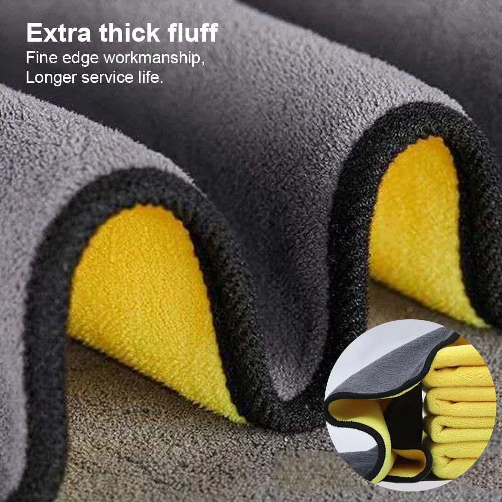 Handuk cuci mobil, 3/5/10 buah - Microfiber Towel Detailing ulasan dan harga