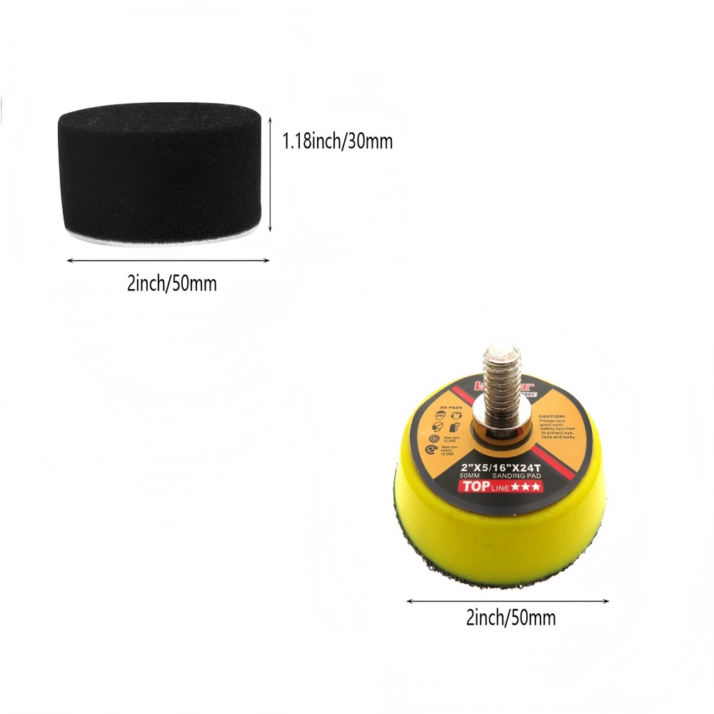 Kit Poles Mobil 2 Inci 50MM 16 - Polish Pad Set Buffer ulasan dan harga
