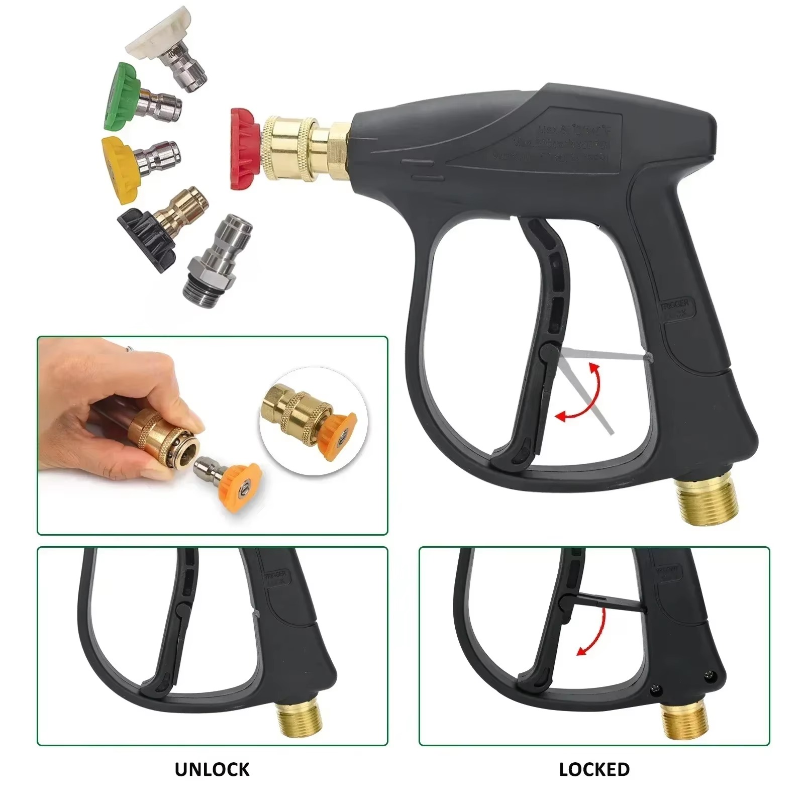 Kit Lance Foam Cannon Salju Ko - Pressure Washer Foam Gun ulasan dan harga