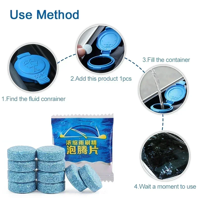 Tablet Pencuci Mobil Efervesen - Glass Cleaner Streak ulasan dan harga