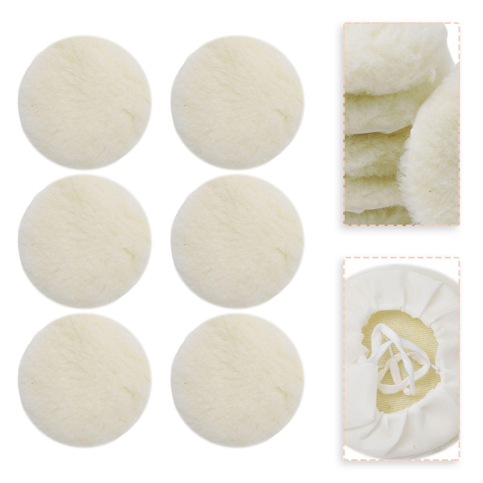 Set Bantalan Poles 125mm Buffe - Polish Pad Set Buffer ulasan dan harga
