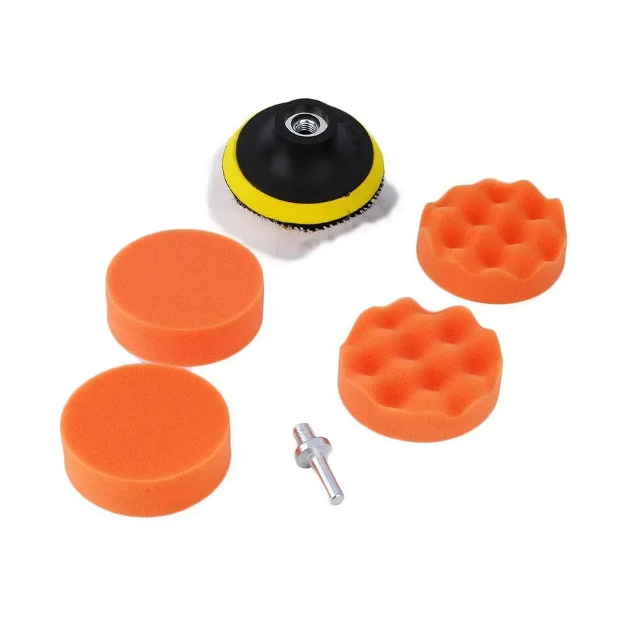 1 Set / 7Pcs Set Spons Poles 3 - Polish Pad Set Buffer ulasan dan harga