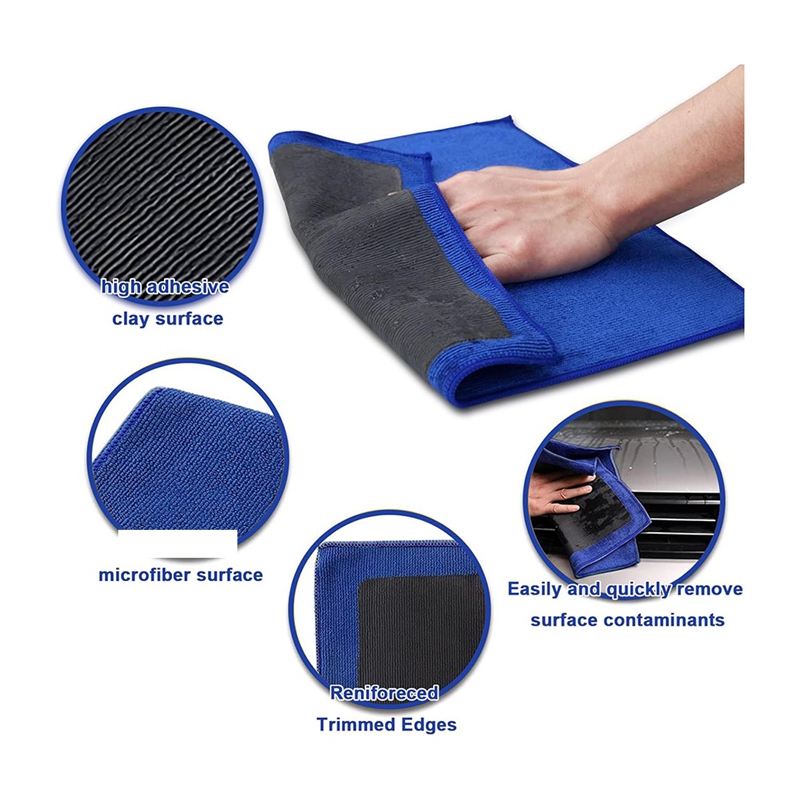 Handuk tanah liat, 2 pak handu - Microfiber Towel Detailing ulasan dan harga